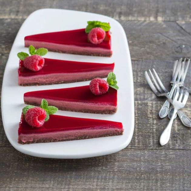 Turkish Delight Cheesecake